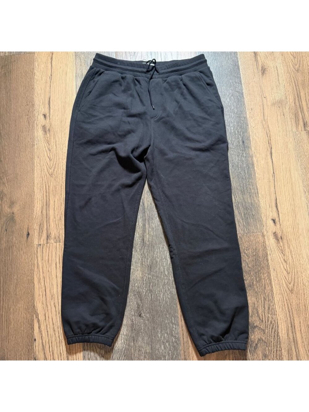 Everlane Men's Black Cotton Jogger Sweatpants Size Large NWT